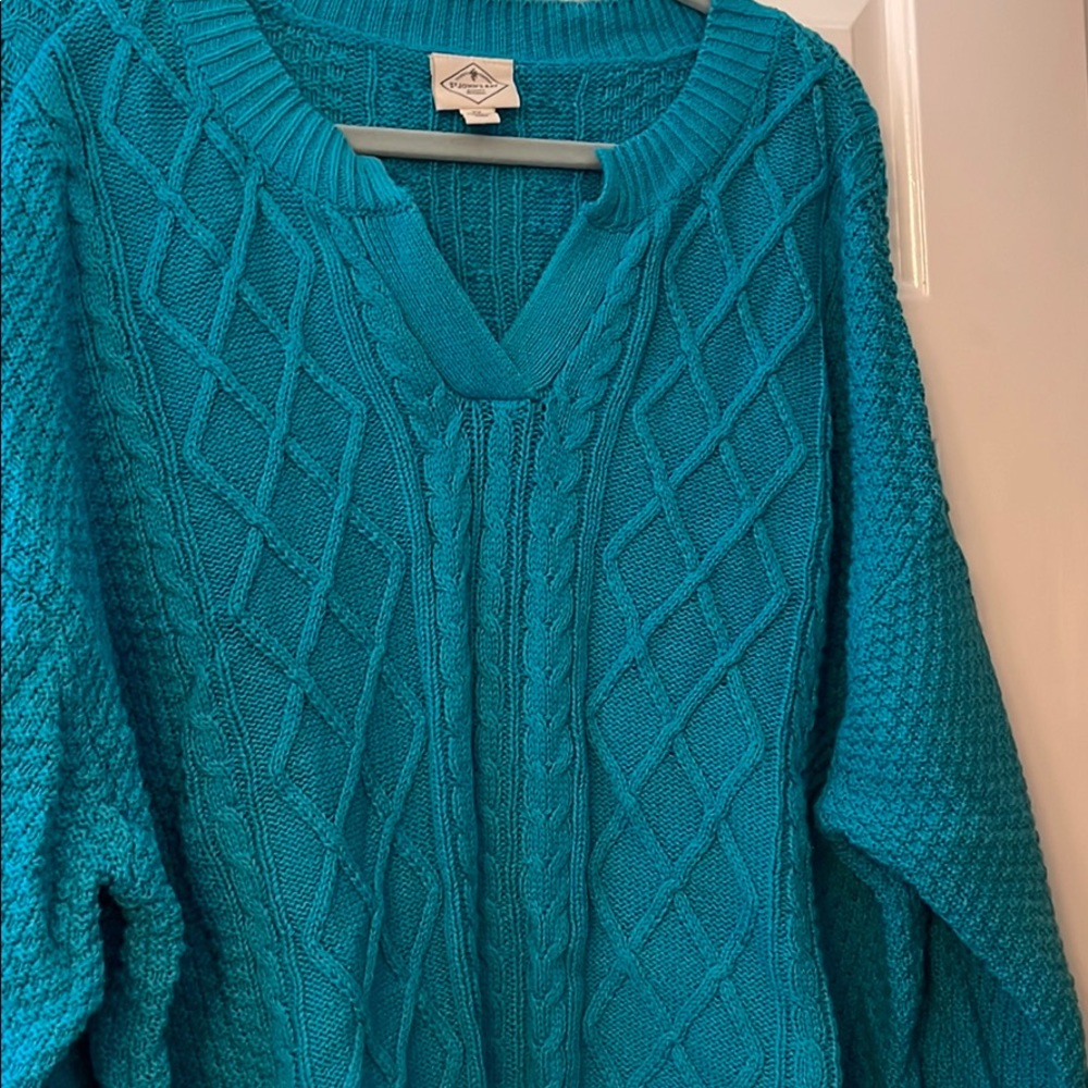 Turquoise sweater - Picture 2 of 5